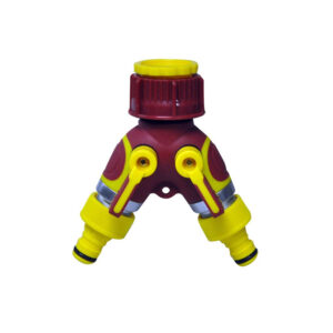 Gold Two Way Adapter