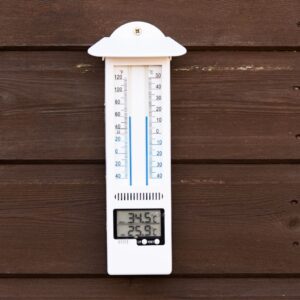 Digital & Analogue Min/Max Thermometer