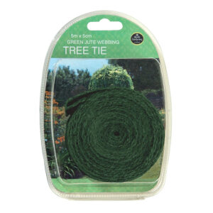 Green Jute Webbing Tree Tie 5m x 5cm