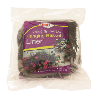 Wool and Moss Hanging Basket Liner