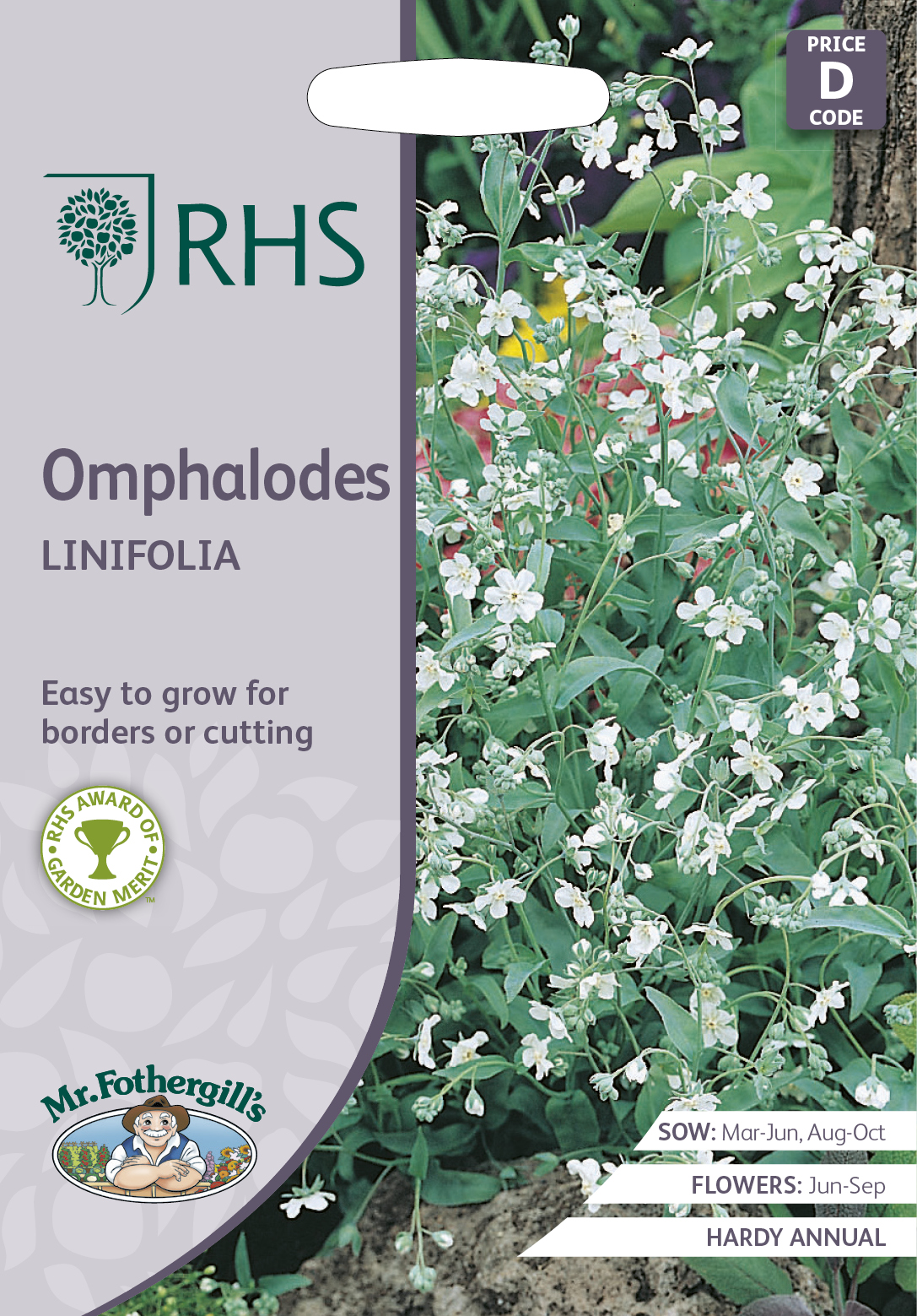 RHS Omphalodes Linifolia