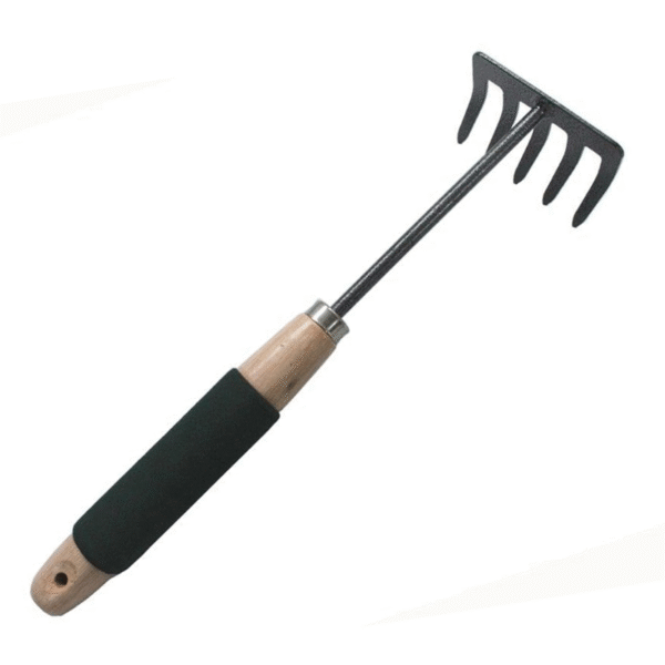 Carbon Steel Hand Rake - Plants Galore